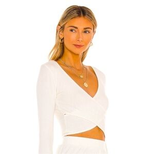 L*SPACE NWT GIA TOP IN WHITE Size XL